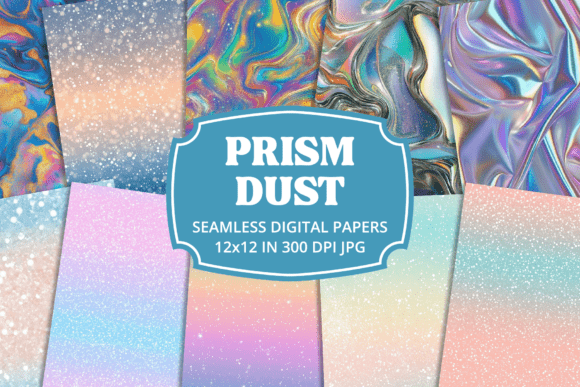Download Prism Dust Holographic Textures Glitter Paper - Graphic Collection