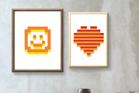 Download 23 Graphic Prints - Pixel Art - Graphic Collection