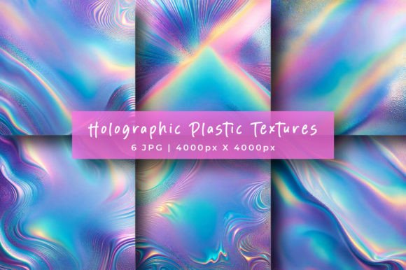 Download Holographic Plastic Texture Backgrounds - Graphic Collection