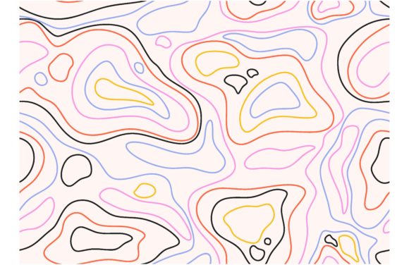 Download Abstract Topographic Pattern - Graphic Collection