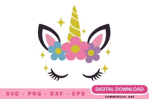 Download Cute Magical Unicorn Clipart for Kids - Magic Collection