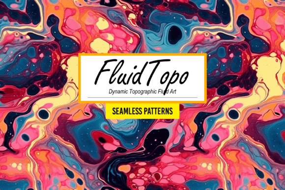 Download FluidTopo: Dynamic Topographic Fluid Art - Graphic Collection