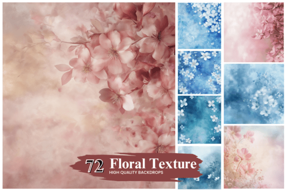 Download 50+ Floral Textures Digital Backdrops - Floral textures Collection