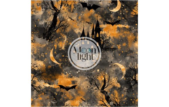 Download Seamless Halloween Digital Paper 35 - Halloween digital paper Collection