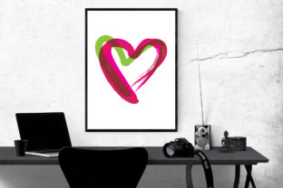 Download 18 Graphic Prints - Hearts - Graphic Collection