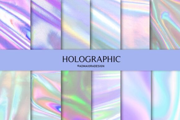 Download Holographic Digital Paper Sublimation - Graphic Collection